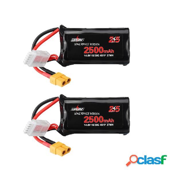 2Pcs URUAV VTC5 14.8V 2500mAh 15/30C 4S Li-ion a Lungo