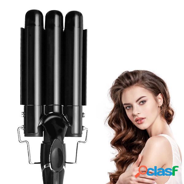 3 barili Capelli Ferro arricciacapelli automatico Perm