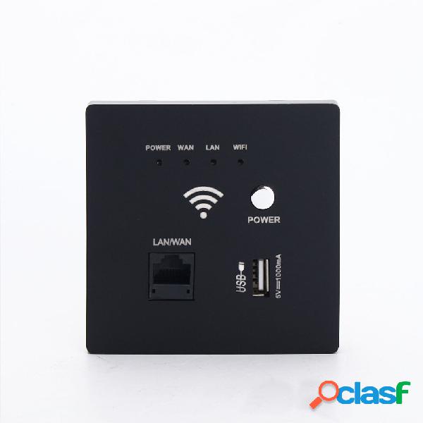 300Mbps Router Incorporato A Parete Wireless AP Panel Router