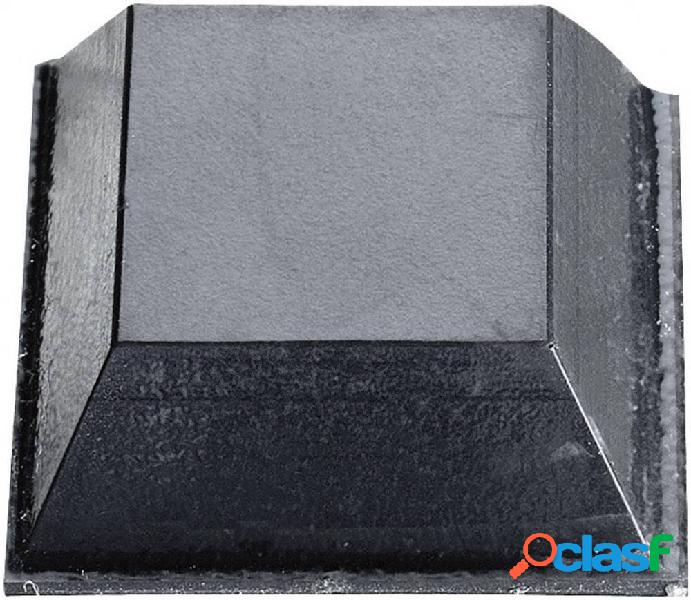 3M SJ 5023 Piedino autoadesivo, quadrato Nero (L x L x A)