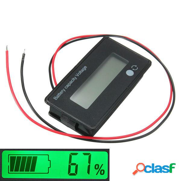 3Pcs 12V / 24V / 36V / 48V 8-70V LCD Litio acido piombo