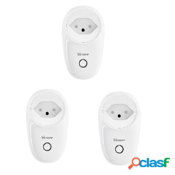3Pcs SONOFF S26 10A AC90V-250V Smart WIFI presa di corrente