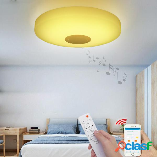 48W dimmerabile LED musica plafoniera bluetooth altoparlante