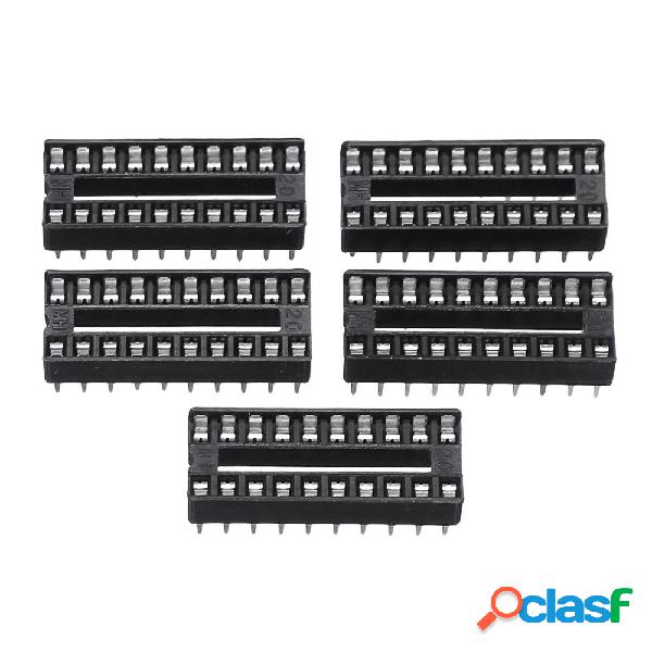 5 Pz 2.54mm 20 Pin IC presa di corrente Wide DIP presa di
