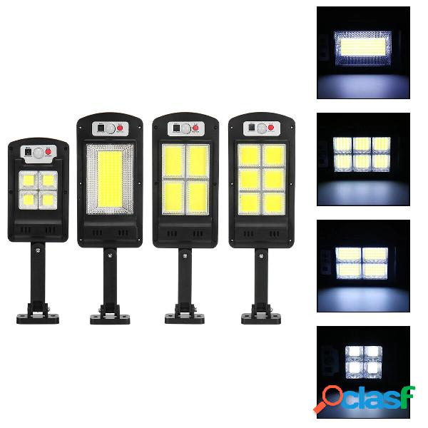 500W 48/120/128COB LED solare Lampione stradale PIR Sensore