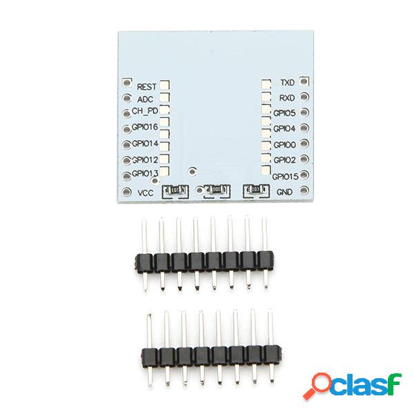 5Pcs Adattatore per modulo seriale WIFI ESP8266 Piatto con