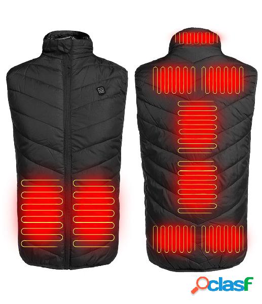 9 Pad riscaldanti Gilet riscaldato elettrico Gilet termico