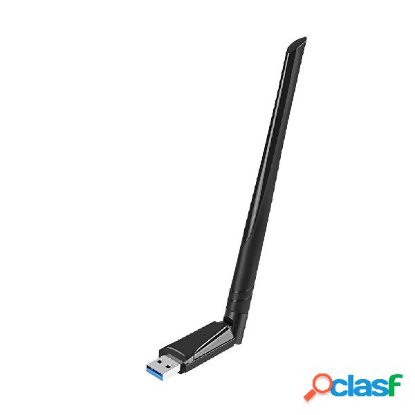 AC-1300Mbps USB3.0 Dual Banda Adattatore Wireless 2.4G/5.8G
