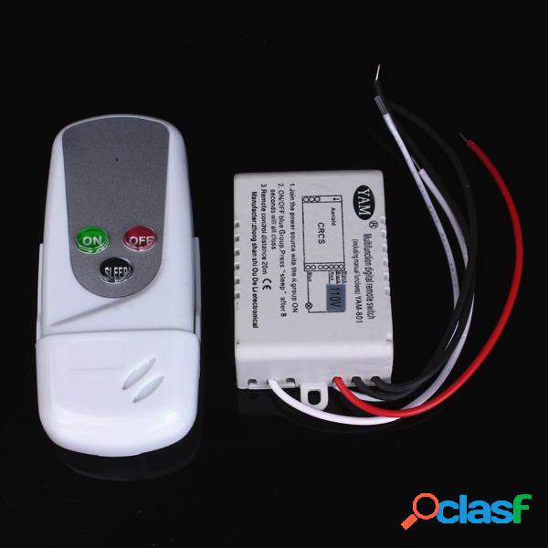 AC110V wireless 1 canale lampada luce interruttore on / off
