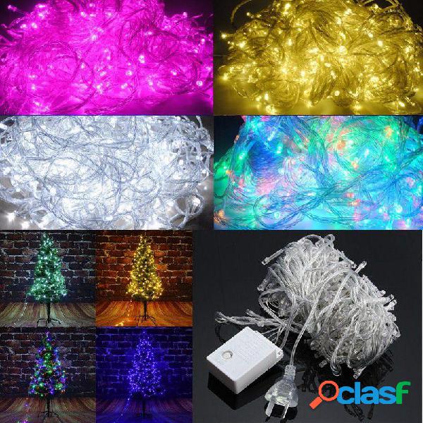 AC220C AU Plug 8 modalità 10M 100 LED Fairy String Light