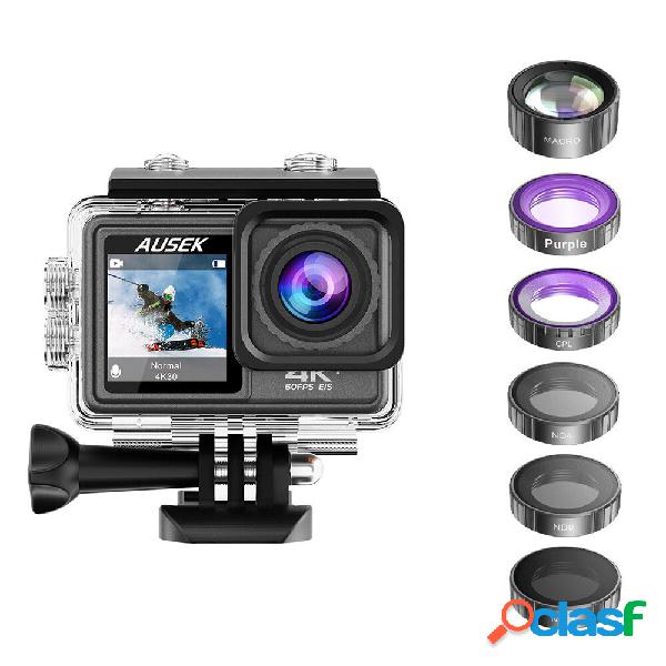 AUSEK AT-S81ER 24MP 4K 60fps Azione fotografica Vlog Video