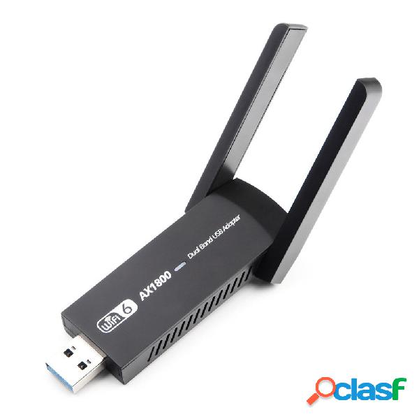 AX1800 Wi-Fi6 Adattatore USB 3.0 doppio Banda Scheda di rete