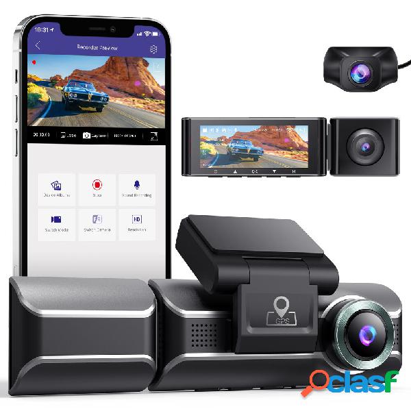 AZDOME M550 Dash Cam 3 canali Anteriore Interno Posteriore