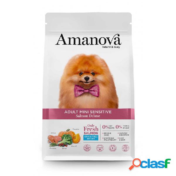 Amanova - Amanova Adult Mini Sensitive Al Salmone Per Cani