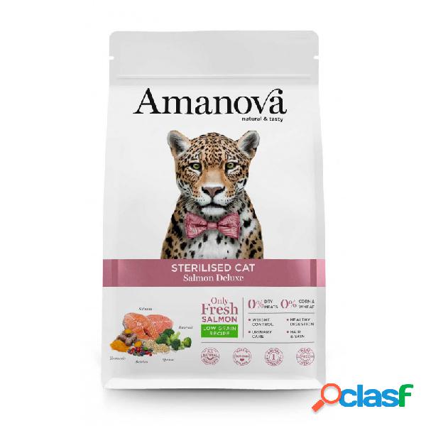 Amanova - Amanova Sterelised Cat Al Salmone Per Gatti