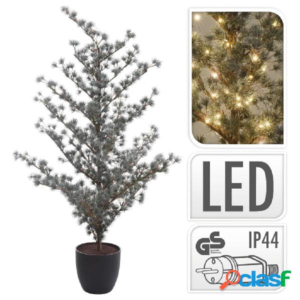 Ambiance Albero di Natale Artificiale in Vaso con 136 LED