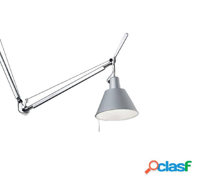 Artemide Tolomeo Sospensione Decentrata Alluminio