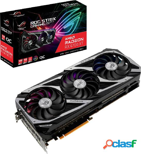 Asus Scheda grafica AMD Radeon RX 6700 XT Strix Overclocked
