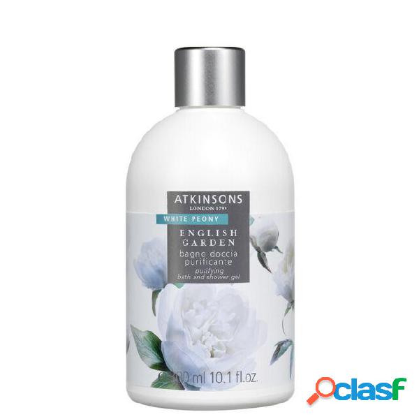 Atkinsons english garden peonia bianca bagno doccia