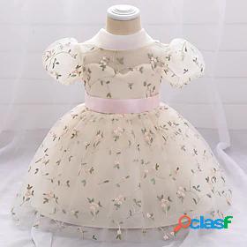 Baby Girls' Cute Dress Cotton Party Performance Birthday