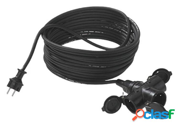 Bachmann 343.174 Alimentazione Prolunga 16 A Nero 5.00 m