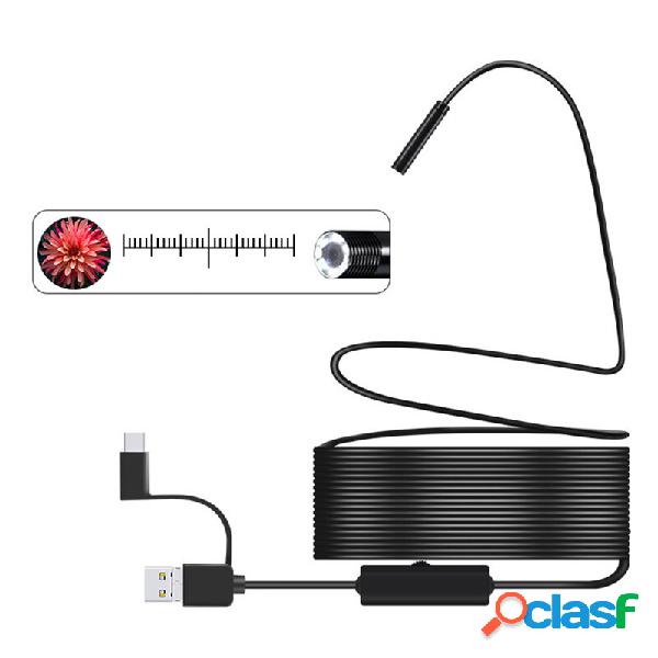Bakeey 8MM 3-in-1 Borescope 1080P HD Ispezione IP68