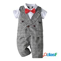 Bambino (1-4 anni) Da ragazzo Gilet per vestito Completo 2