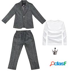 Bambino Da ragazzo Abiti da cerimonia Completo 4 pezzi