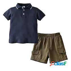 Bambino Unisex T-shirt e pantaloncini Pantaloncini Completo