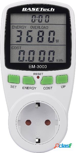 Basetech EM-3000 Misuratore costi energetici Previsione di
