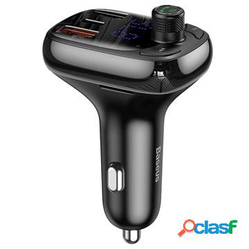 Baseus S-13 T-Type FM Transmitter / Car Charger CCTM-B01 -