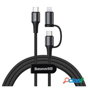 Baseus Twins 2-in-1 Cavo USB-C / USB-C e Lightning