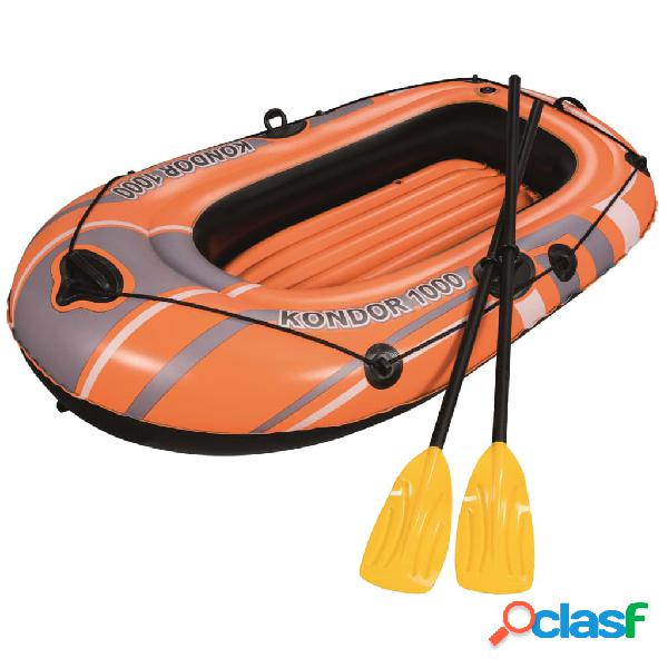 Bestway Set Gommone Kondor 1000 155x93 cm 61078