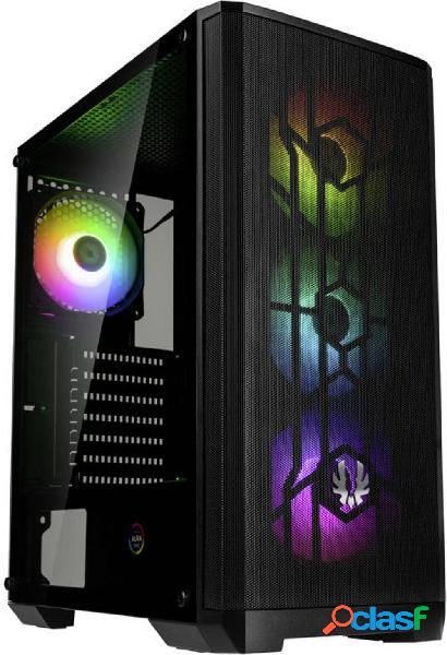 Bitfenix BFC-NSE-300-KKGSK-4A Midi-Tower PC Case da gioco,