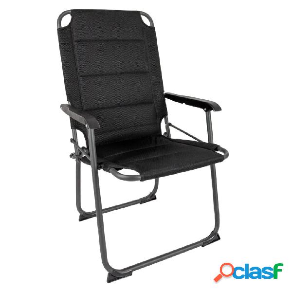 Bo-Camp Sedia da Campeggio Copa Rio Comfort XXL Air Nera