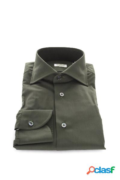 Borriello Camicie Casual Uomo Verde