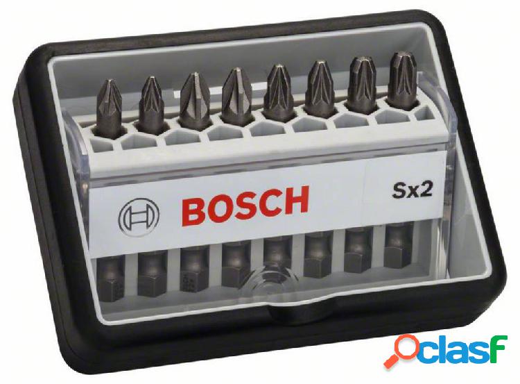 Bosch Accessories Robust Line 2607002557 Kit inserti 8 parti