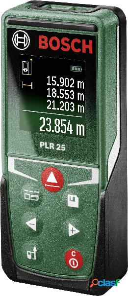Bosch Home and Garden PLR 25 Telemetro laser Intervallo di