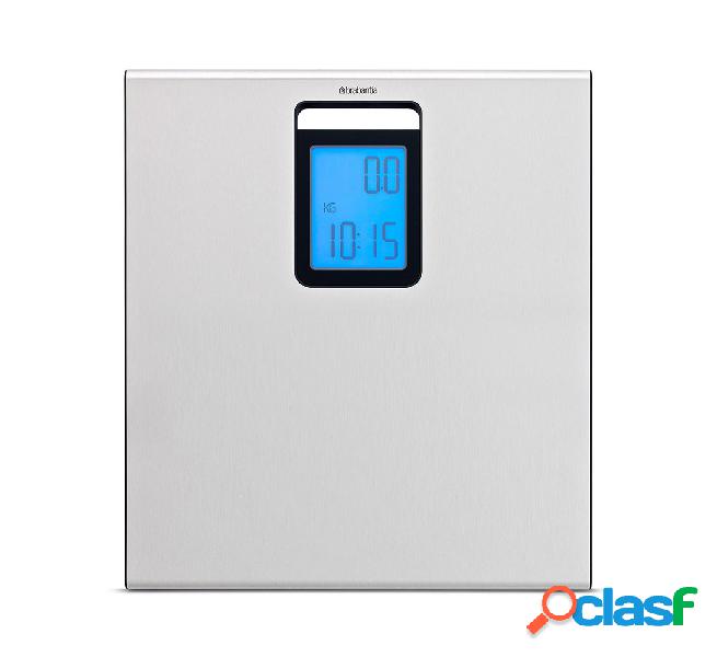 Brabantia Bilancia Pesapersone Digitale con Orologio