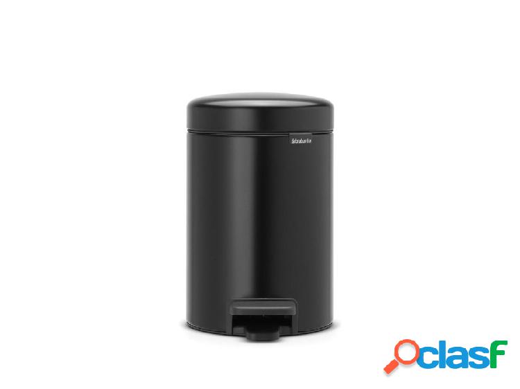 Brabantia Pedal Bin Newicon 3L - Nero Opaco