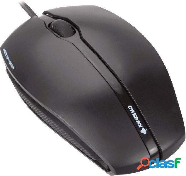 CHERRY Gentix Mouse USB Ottico Nero 3 Tasti 1000 dpi