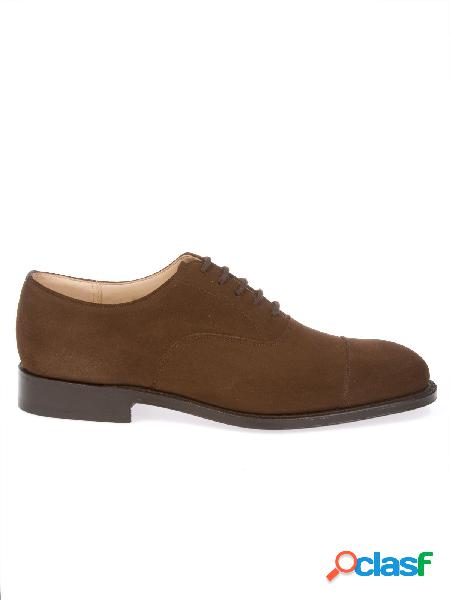 CHURCHS STRINGATE UOMO CONSULSUPERBUCKBROWN CAMOSCIO MARRONE