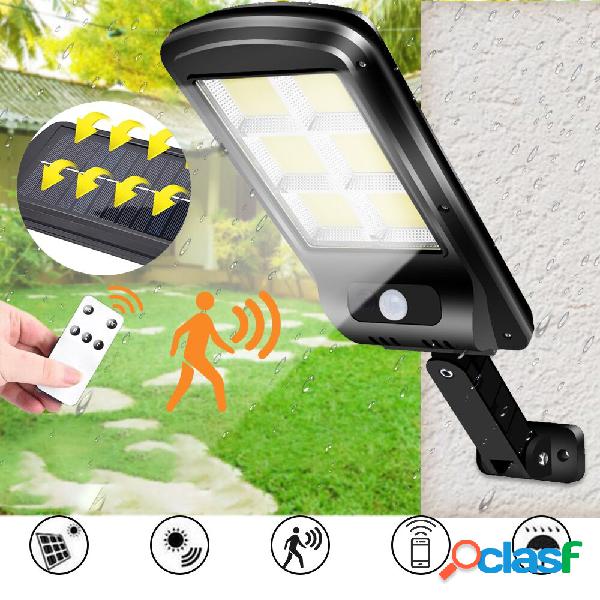 COB LED solare Alimentazione PIR Lampada da parete con