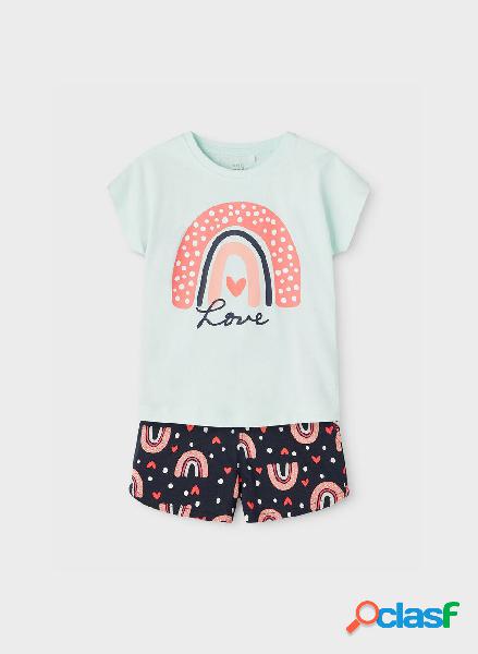 COMPLETO VIGEA T-SHIRT + SHORT BAMBINA