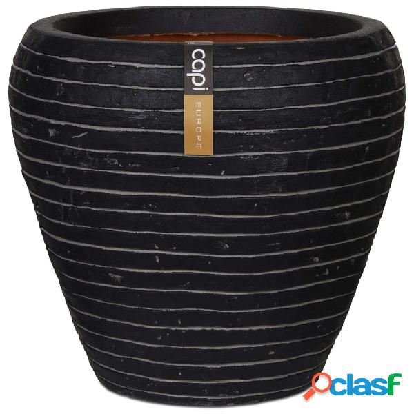 Capi Vaso a Cono Nature Row 42x38 cm Antracite KRWZ362