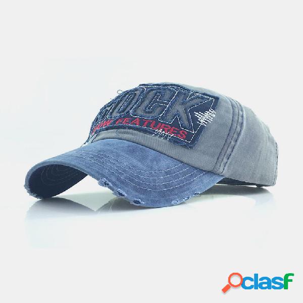 Cappelli regolabili con parasole da esterno in cotone lavato