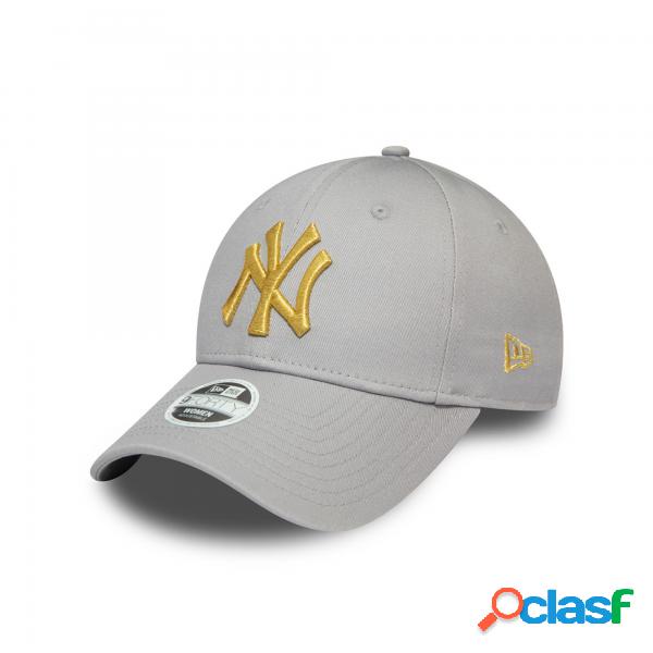 Cappellino 9Forty Neyyan Gra con logo metallico di New Era