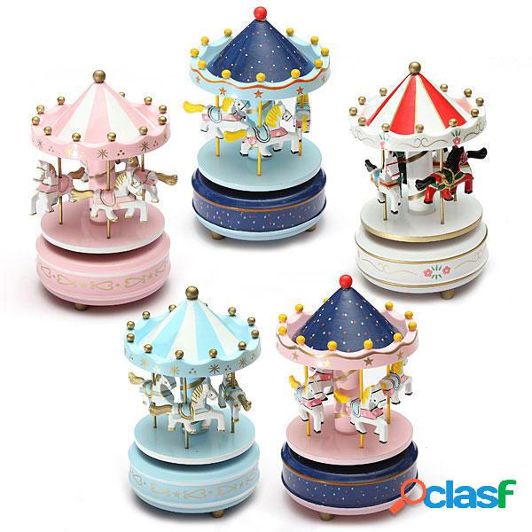 Carousel Music per bambini Scatola Merry Go Round Musical