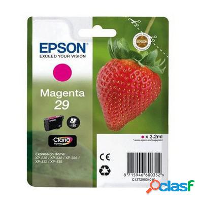 Cartuccia Epson C13T29834010 T29 Fragola originale MAGENTA