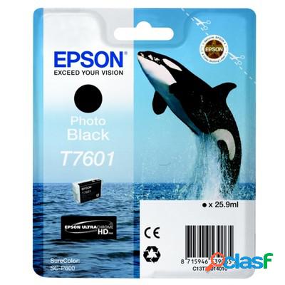 Cartuccia Epson C13T76014010 T7601 Orca originale NERO